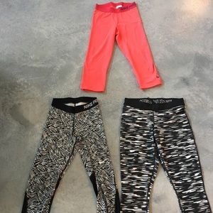 Lot of Nike dry-fit crops small